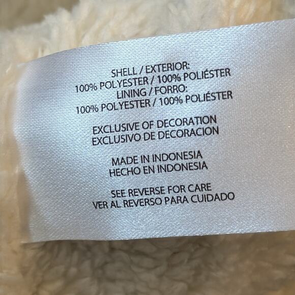 NWT Orvis Men’s Blue Quarter Zip Sherpa Lined Pullover Sweater Size L - Picture 8 of 9